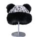 Leopard print Mongolian for children 2024 new autumn and winter thick warm plush fashionable mosphere ear protection_viptrois.com