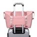 Travel Bag Can Be Put Into Trolley Case, Wet And Dry Separation Swimming And Fitness Bag Storage Bag, Large Capacity Foldable Cross Border Sports Bag_viptrois.com