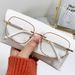 Women's Sunglasses Square Frame With Accessories, Glitter, INS Style, Fashion, High End Sense, Same Style Sunglasses For Men And Women_viptrois.com