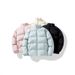 "Men's Winter Puffer Jacket, Oversized Quilted Coat With Polyester Fill, Zip-Up Stand Collar (Black/Pink/Khaki/Light Blue)"_viptrois.com