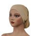 Women's Long Tube Hijab – Modal Elastic Pullover Headscarf For Muslim Women_viptrois.com