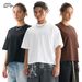 Men's Oversized Cotton T-Shirt – Streetwear Essential (Short Sleeve, Round Neck, 240GSM, XS-XXXL)_viptrois.com