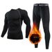 Winter Outdoor Fleece Warm Sports Tights Set Fitness Running Basketball Outdoor Training Men's Fitness Clothing_viptrois.com