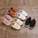 0 1-year-old Spring and Autumn new men's and women's baby shoes soft rubber sole toddler shoes indoor and outdoor baby shoes single-layer shoes leathe_viptrois.com