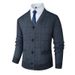 Men’s Polar Fleece & Velvet Thickened Cardigan – Winter Warm Sweater For Casual & Outdoor (Light Gray/Dark Gray/Khaki/Blue, L-3XL)_viptrois.com