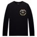 Men's Clothing Round Neck T Shirt Men's Trendy Simple Loose T Shirt Spring And Autumn New Long Sleeved Bottoming Shirt Top Clothes Men's Hot Diamond_viptrois.com