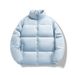 Simple Solid Color High Quality Small Oxford Thermal Stand-up Collar Cotton Clothes_viptrois.com