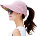 HINDAWI Sun Hats For Women Wide Brim Sun Hat UV Protection Caps Floppy Beach Packable Visor_viptrois.com