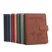 PU Spot Passport Bag, Multi-function ID Bag, Storage Bag, Passport Holder, Anti-theft Brush, Passport Holder._viptrois.com