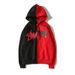 Men's Clothing Fashion Trend Color Block Sweatshirt Men's Long Sleeved Sports Hooded Top_viptrois.com