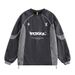 Men's Quick-Dry Performance Sweatshirt - Lightweight Outdoor Pullover For Sports & Casual Wear (Green/Dark Gray, M-XXL)_viptrois.com