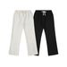 Men's Clothing Tailored Scimitar Gray Sweatpants Loose And Versatile Solid Color Casual Sickle Pants Men's Trousers_viptrois.com