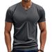 Men's New Loose-fitting T-shirt Stretchy Quick-drying Breathable Sports Retro Short-sleeved Tops_viptrois.com