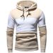 Men's Clothing Spring and Autumn New Men's Clothing Splicing Contrast Color Sweatshirt_viptrois.com