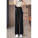 "Retro Wide-Leg Dress Pants For Men – Loose-Fit Straight-Leg Trousers With Flowy Silhouette, Summer Casual & Office Style"_viptrois.com