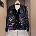 Men's Clothing Spring and autumn hand painted denim jacket for women brand loose tops couples casual internet celebrity lapel jacket_viptrois.com