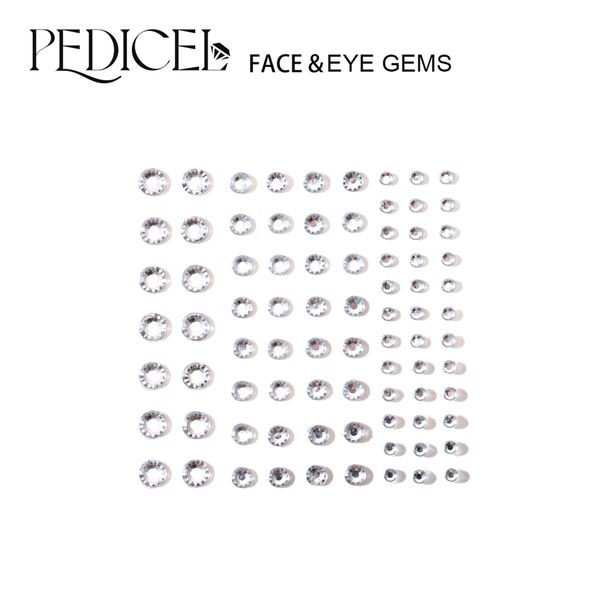 Halloween Edm Electronic Music Festival Face Stickers Eyebrow Stickers Diamond Resin Diamond Carnival Diamond Stickers Masquerade Face Decoration_viptrois.com