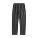 Men's Vintage Washed Cotton Cargo Pants – Classic Straight-Leg Workwear With Multi-Pockets (Black/Charcoal/Khaki/Heavyweight Options)_viptrois.com