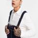 Men's Clothing Large Size Denim Overalls Loose Men's Denim Overalls Ripped Jeans Popular Suspenders_viptrois.com