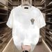 Men's Clothing Pure Cotton Printed Short Sleeved Trend Casual Round Neck T Shirt_viptrois.com