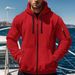 Men's Zip-Up Fleece Hoodie – Premium Poly-Cotton Blend Pullover For Casual & Streetwear (15 Colors, S-Xxxl)_viptrois.com