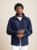 Spring And Autumn New Jacket Solid Color Suede Zipper Casual Men's Coat Cardigan_viptrois.com