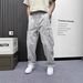 Men's Quick Drying Lightweight Cargo Pants Stylish Pocket Casual Drawstring Straight Leg Loose Fit Spring Arrival_viptrois.com