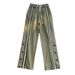 Men's Clothing Embroidered Loose Sweatpants Men's Casual High Street Hip Hop Trendy Brand High Waist Sports Trousers_viptrois.com