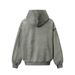 Wasteland Tie-Dye Vintage Dirty Hooded Cardigan Sweatshirt Loose Design Sense Rivet Decoration Spring Autumn Men's_viptrois.com