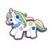 Cute Cartoon Unicorn Shoe Flower Summer Shoe Clasp Personality Detachable Soft Rubber Garden Shoe Decorative Clasp_viptrois.com