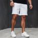 Men's Clothing Knitted Shorts Summer Loose Straight Casual Pants_viptrois.com