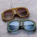 Cross Border Ins Fashion Large Frame Sunglasses For Women Luxury Diamond Studded Trend Catwalk Personality Party Sunglasses Handmade_viptrois.com