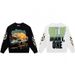 Godspeed Sports Car Print Cotton Unisex High Street Hip-Hop Crew Neck Sweatshirt Long Sleeve Trendy_viptrois.com