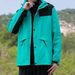 Men's 3-in-1 detachable 2-piece waterproof breathable and fleece thickened hiking suit_viptrois.com