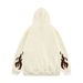 Men's Clothing Trendy Hooded Cardigan Sweatshirt For Men And Women Cross Embroidery Couple Trendy Street Loose Hoodie Jacket_viptrois.com