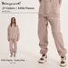 Autumn/Winter High Street Solid Color Sweatpants Loose Casual Trendy Fleece Lined Thickened Sports Jogger Pants_viptrois.com