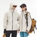 GBT32614 Certified Unisex Waterproof Hiking Jacket - Windproof & Breathable Raincoat For Skiing, Camping & Outdoor Adventures_viptrois.com