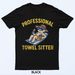 Professional Towel Sitter – Funny Summer Beach Vacation T-Shirt Mens Womens Tees Top_viptrois.com