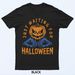 Spooky Pumpkin Just Waiting For Halloween Skeleton Scary T-Shirt Mens Womens Tees Top_viptrois.com