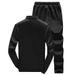 Men's Casual Sportswear Set 2-Piece Pullover Hoodie & Jogger Pants Lightweight Comfortable Running Outfit For Youth_viptrois.com