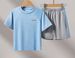 Mother & Kids Summer New Children's Short Sleeved Shorts Suit Boys' Casual Quick Drying Clothes Two Piece Children's Sportswear_viptrois.com