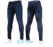 Slim And Slimming Elastic Denim Men's Pants, Black Tight-fitting Skinny Pants_viptrois.com