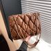 Women's Crossbody Bags High-grade Soft Rhombic Chain Bag Large Capacity Tote Bag Fashion Shoulder Bag_viptrois.com