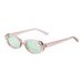 Women's Glasses Small Oval Frame Cat Eye Internet Celebrity Sunglasses Retro Trendy Style Sunglasses For Women Look Small Face Anti Ultraviolet_viptrois.com