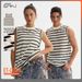 Men's Clothing Loose Casual Men's Trendy Brand Mesh Vest High Quality Sports Trend Contrast Color Men's Vest_viptrois.com