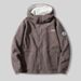 Men's Thickened Double-Layer Fleece Hoodie Winter Warm Windproof Zip-Up Jacket For Casual Outdoor_viptrois.com