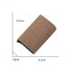 Card Holder Purse Wallets Canvas Card Bag Rfid Anti-theft Brush Automatically Ejects Credit Card Dollar Clip Metal Card Bag Men's Multi-card Wallet_viptrois.com