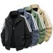 Men's Stand Collar Jacket - Slim Fit Lightweight Polyester Coat For Casual & Business Wear_viptrois.com