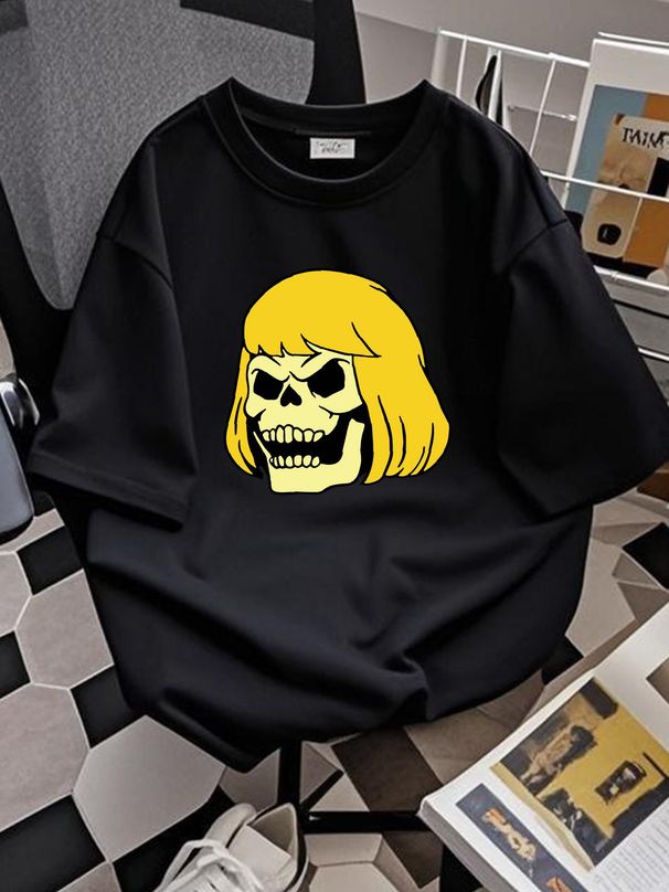 He Man And The Masters Universe Skeletor Unisex Tee Tshirt Comfortable Fashion Top For Everyday Wear Soft Stylish Streetwear Versatile Summer_viptrois.com