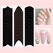 Hislaves 5Pcs Nail Decals Self Adhesive Removable Decorate Nails Smooth French Nail Art Strips Lines Guide Sticker Decal Nail Supplies_viptrois.com